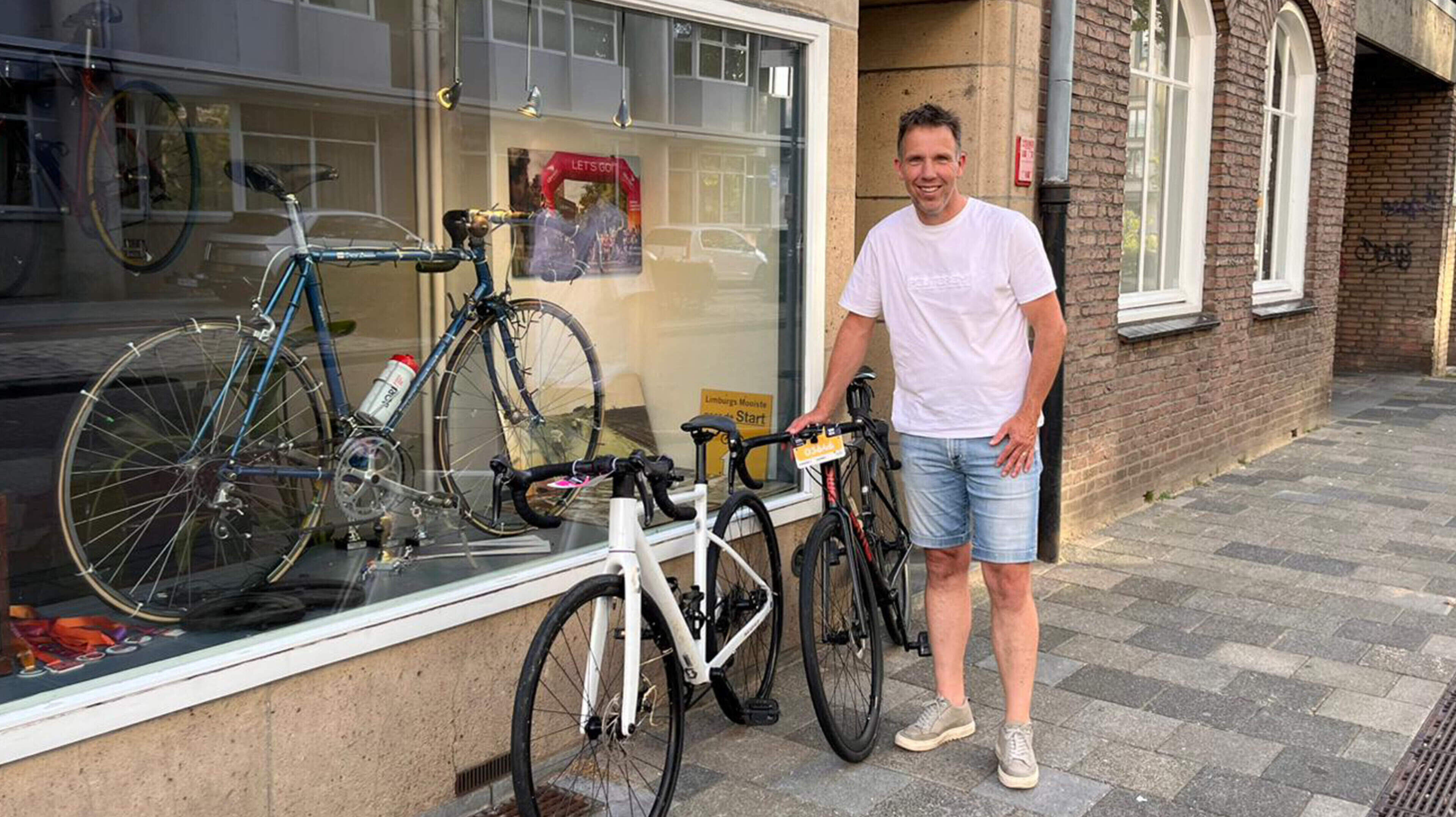 Heerke (55) uit Berltsum zag na Limburgs Mooiste zijn fietsen niet meer terug, tot een boer in Witte