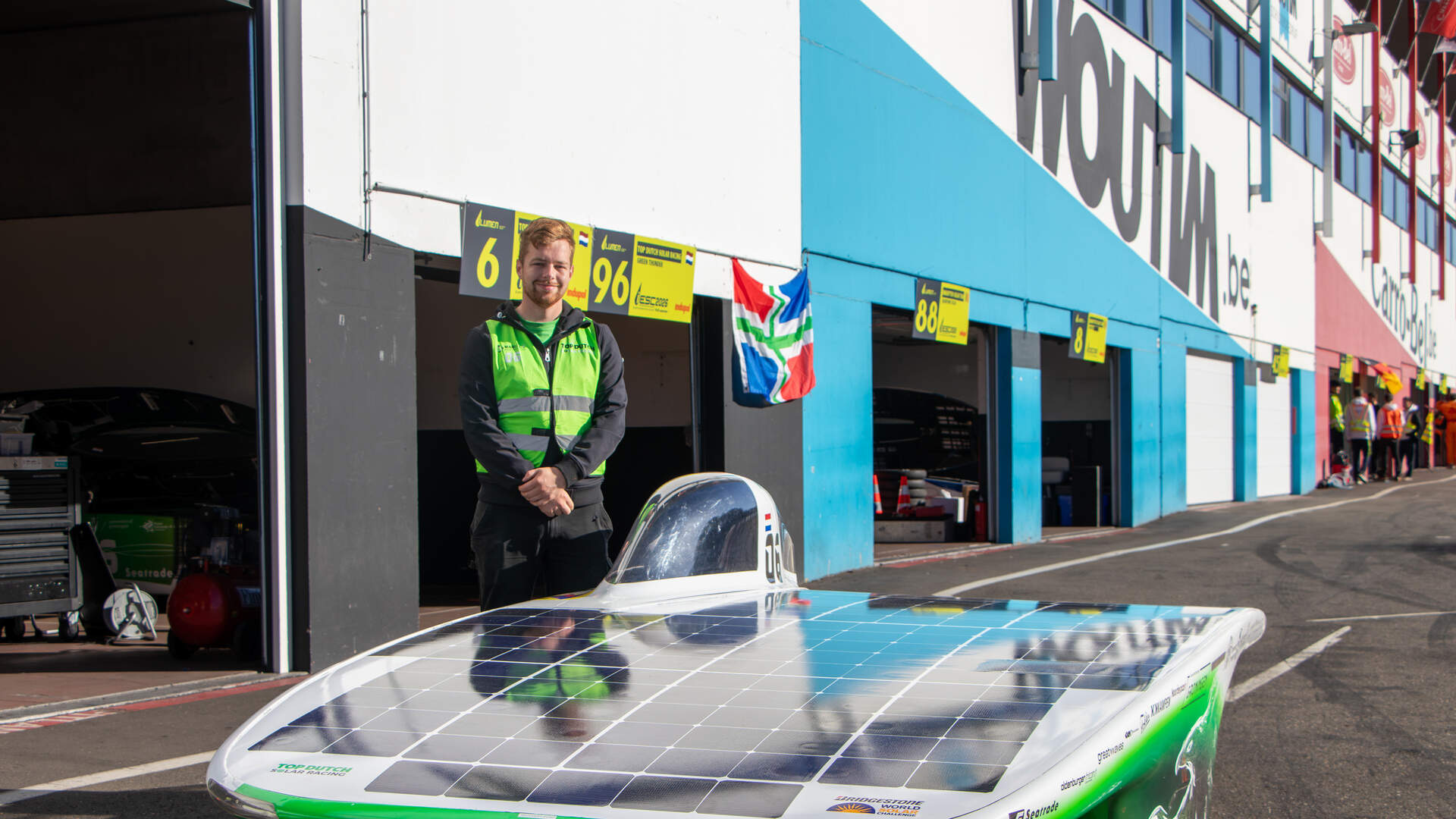 Dutch students showcase innovative solar technology in Belgium