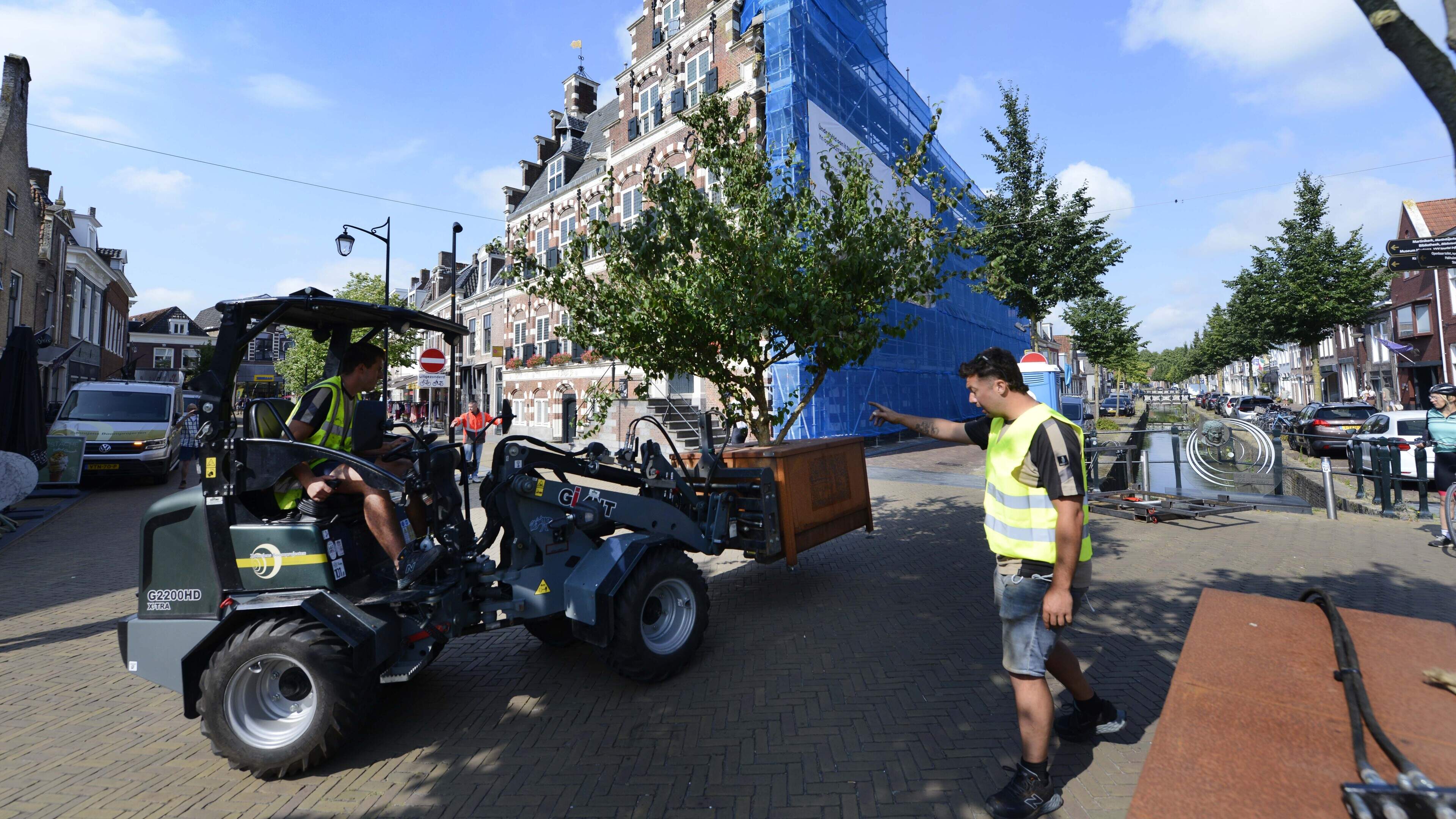 Kant-en-klaar bos op proef in Franeker